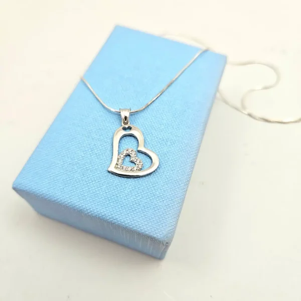 Srebreni Lančić sa privjeskom