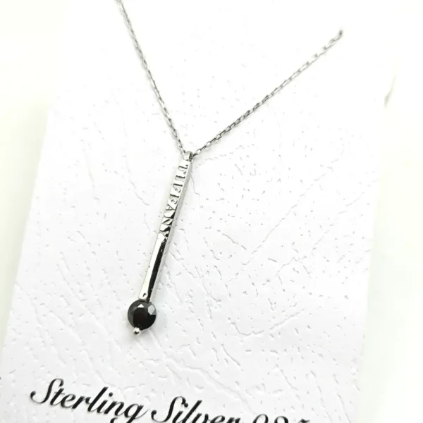 Srebreni lančić sa privjeskom