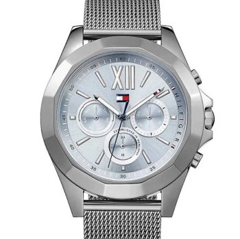 Tommy Hilfiger 1781846 ženski sat – srebrna boja i mrežasta narukvica