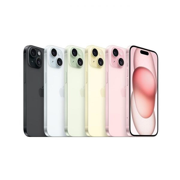 Iphone 15 128gb u 5 boja: Crna, Plava, Zelena, zuta i roza