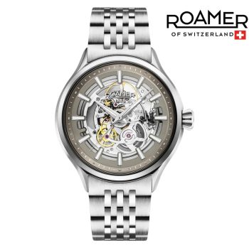 Roamer Competence Skeleton 445510 Svicatski muški sat s otvorenim mehanizom – Cehajic Visoko