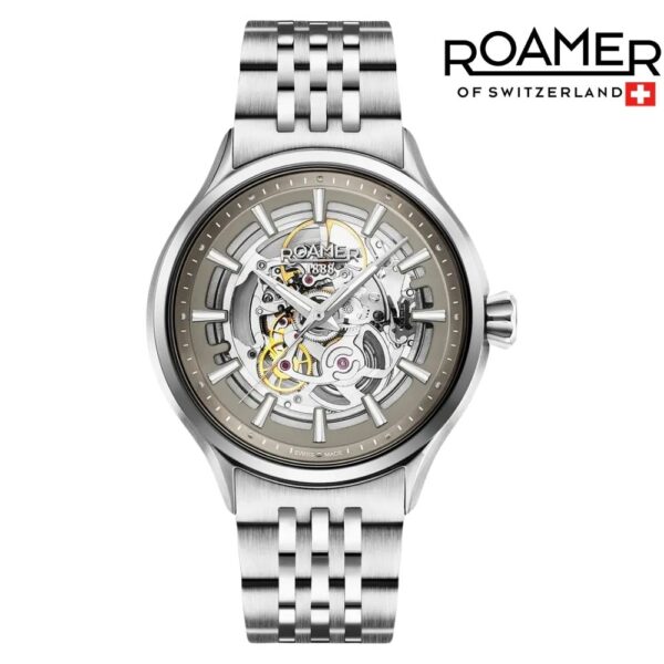 Roamer Competence Skeleton 445510 Svicatski muški sat s otvorenim mehanizom – Cehajic Visoko