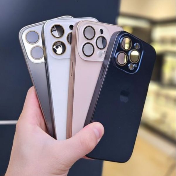 AG Acrylic Titanium Case za iPhone sa zaštitom za kameru