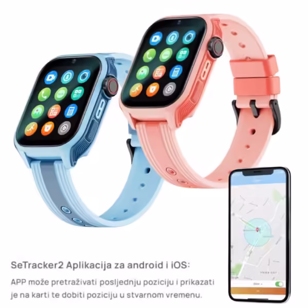Dječiji pametni sat K36 4G sa GPS praćenjem