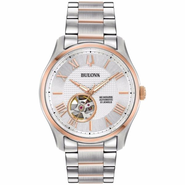 Bulova Wilton 98A213 luksuzni automatski sat s otvorenim mehanizmom – Cehajic Visoko