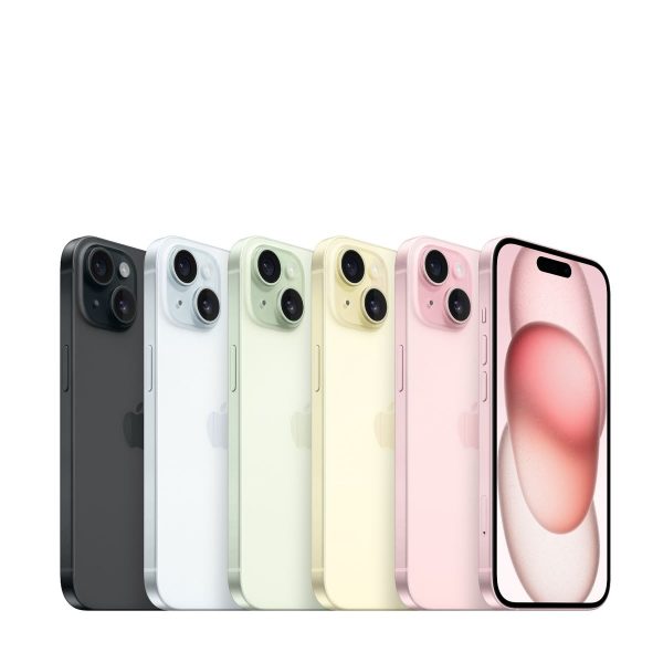 Iphone 15 128gb u 5 boja: Crna, Plava, Zelena, zuta i roza