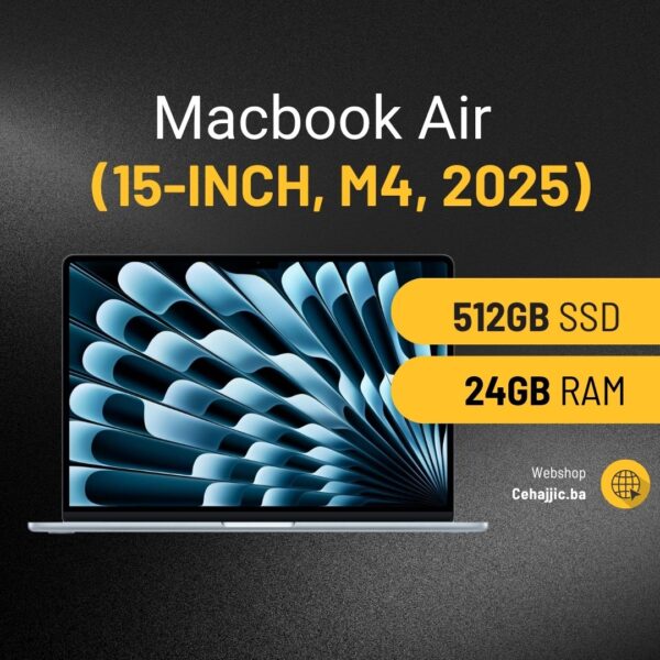 Apple MacBook Air (15-inch, M4, 2025) 24 GB | 512 GB SSD