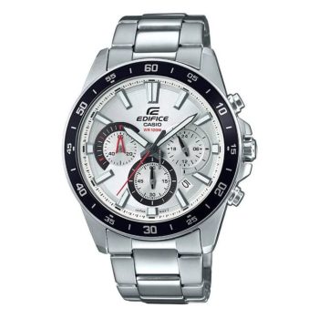 Casio EFV-570D-7AVUDF muški sat – Edifice hronograf bijeli brojčanik