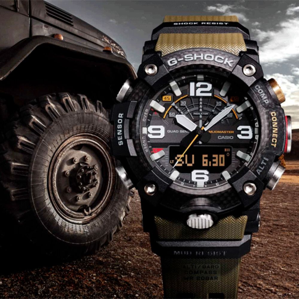 Casio G-SHOCK GG-B100-1A3ER Mudmaster Casio G-SHOCK GG-B100-1A3ER Mudmaster