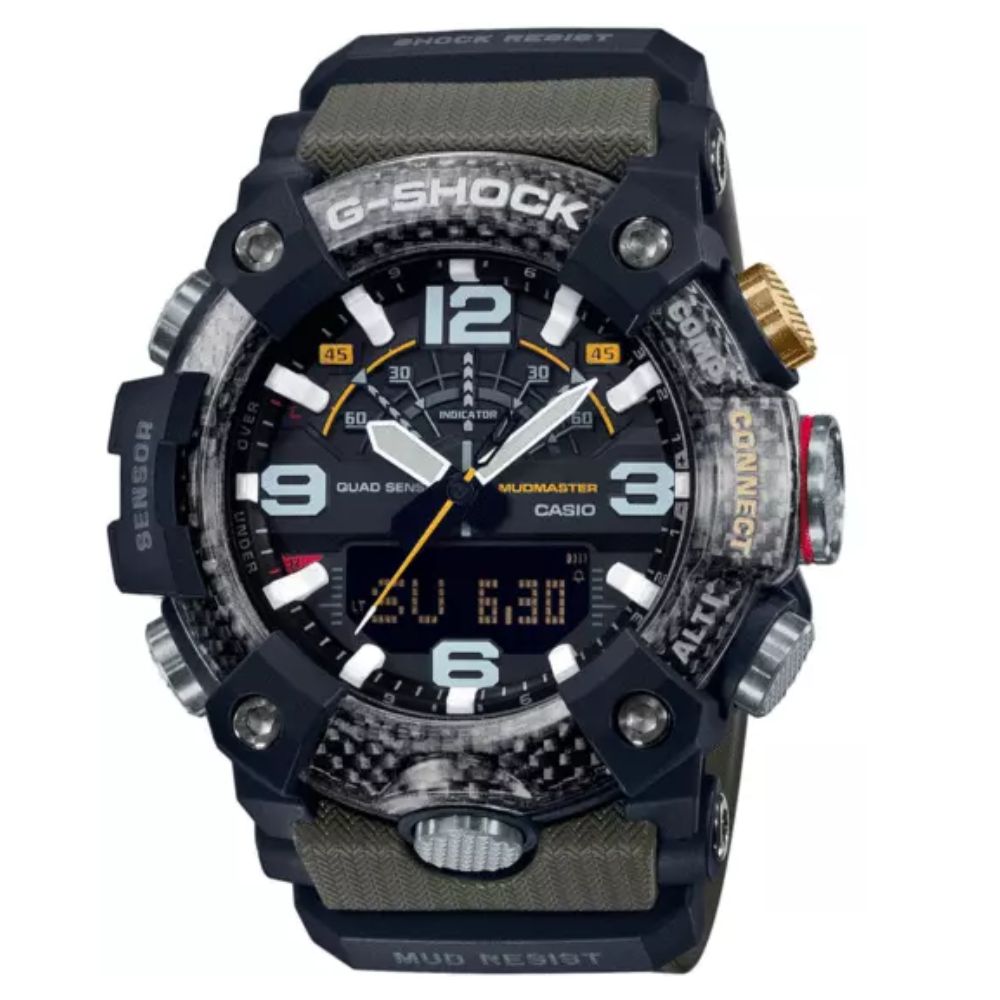 Casio G-SHOCK GG-B100-1A3ER Mudmaster Casio G-SHOCK GG-B100-1A3ER Mudmaster vojni sportski sat