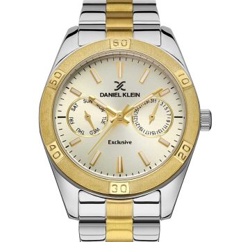 Daniel Klein DK.1.13568-5 ženski sat – dvobojni dizajn sa zlatnim detaljima