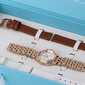 Daniel Klein DK.1.13719-4 ženski set sat – roze zlatna boja i izmjenjive narukvice