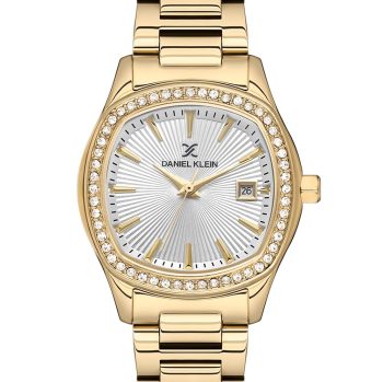 Daniel Klein DK.1.13866-2 ženski sat u zlatnoj boji s cirkonima
