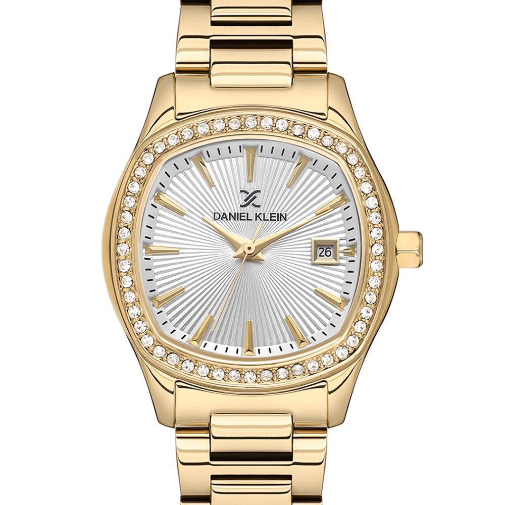 Daniel Klein DK.1.13866-2 ženski sat Daniel Klein DK.1.13866-2 ženski sat u zlatnoj boji s cirkonima