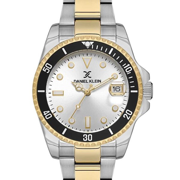 Daniel Klein DK.1.13880-5 ženski sat – dvobojni dizajn i crni prsten