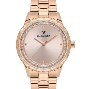 Daniel Klein DK.1.13897-6 ženski sat rose gold sa kristalima