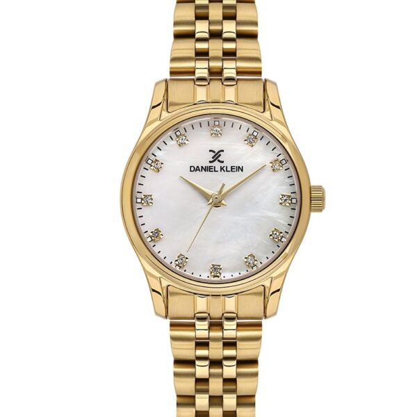 Daniel Klein DK.1.13914-3 ženski sat zlatne boje sa sedefnim brojčanikom