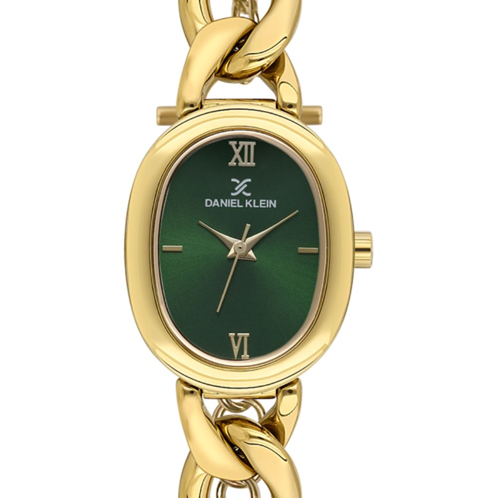 daniel-klein-dk-1-13915-4-cehajic-visoko Daniel Klein DK.1.13915-4 ženski sat sa zelenim brojčanikom