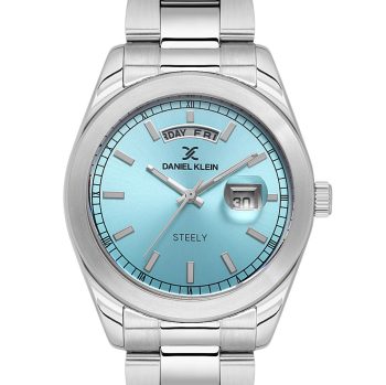 Daniel Klein DK.1.14025-5 muški sat čelična narukvica i plavi brojčanik