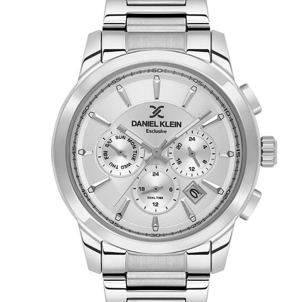 Daniel Klein DK.1.14031-1 muški sat čelik multifunkcionalni brojčanik