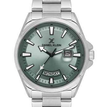 Daniel Klein DK.1.14037-2 muški čelični sat sa zeleno-sivim brojčanikom