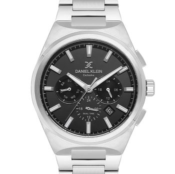 Daniel Klein DK.1.14069-2 muški sat od nehrđajućeg čelika sa crnim brojčanikom