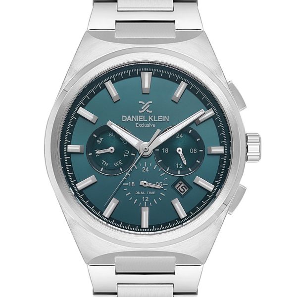 Daniel Klein DK.1.14069-5 muški sat s plavim brojčanikom i hronografom