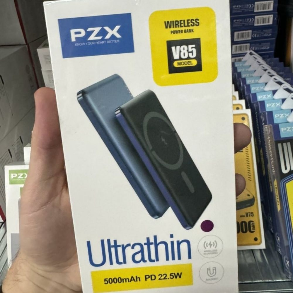 PZX V85 Ultrathin 5000mAh 22.5W Power Bank PZX V85 Ultrathin bežični power bank 5000mAh PD 22.5W