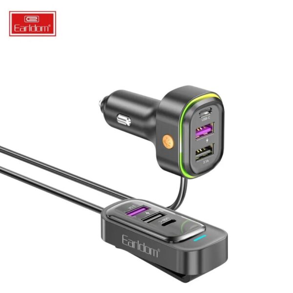 Earldom ES-CC26 66W auto punjač 6 u 1