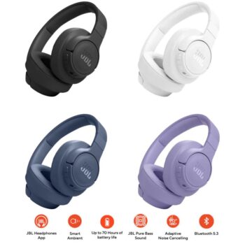 JBL Tune 770NC bežične over ear slušalice s noise cancelling tehnologijom