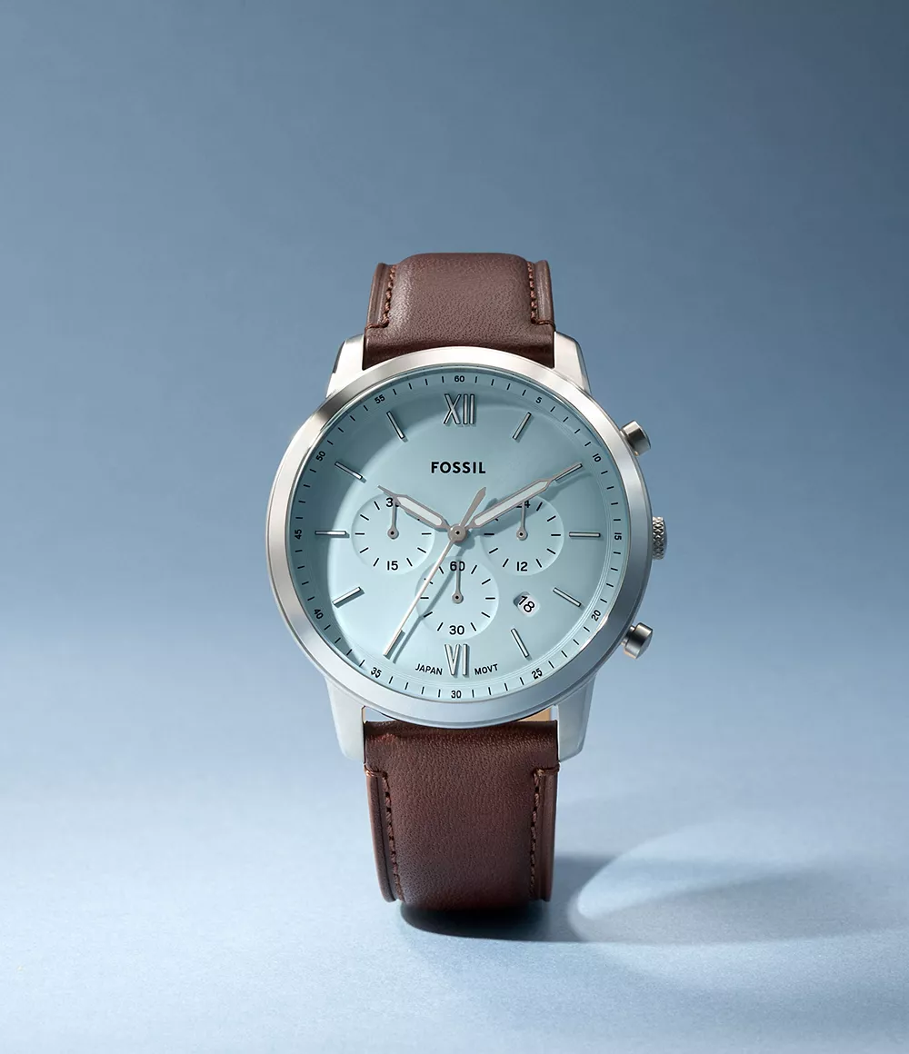 Fossil Neutra FS6109 Svijetlo Plavi Ciferblat