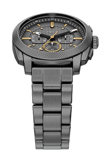 Čehajjić Visoko Fossil Machine FS6160 tamno sivi muški sat hronograf