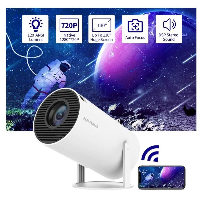 HY300 Smart Portable Projector Android 11_1