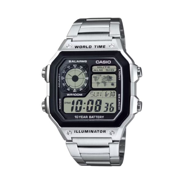 Casio AE-1200WHD-1AVEF muški digitalni sat sa čeličnom narukvicom – Čehajjić Visoko
