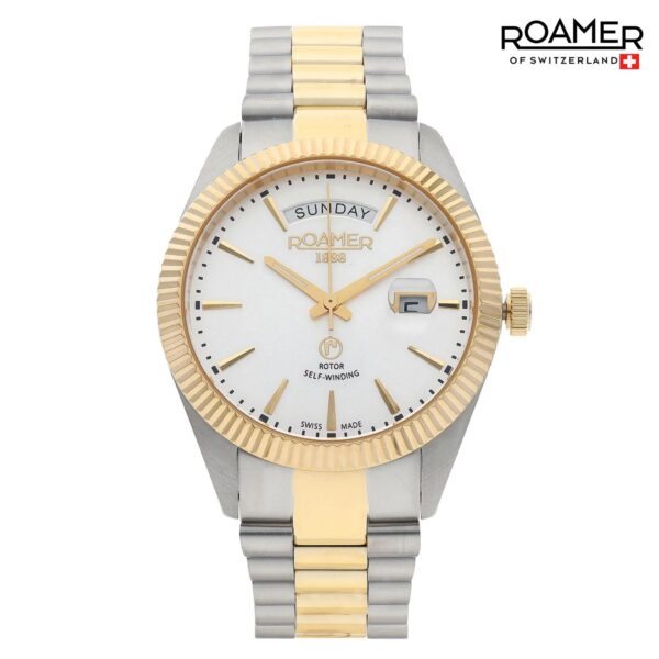 Roamer Primeline Daydate 981662 48 15 90 muški automatski sat dvobojni