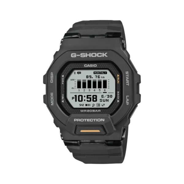 Casio G-Shock GBD-200-1A1ER crni polimer MIP ekran pametni sportski sat muški