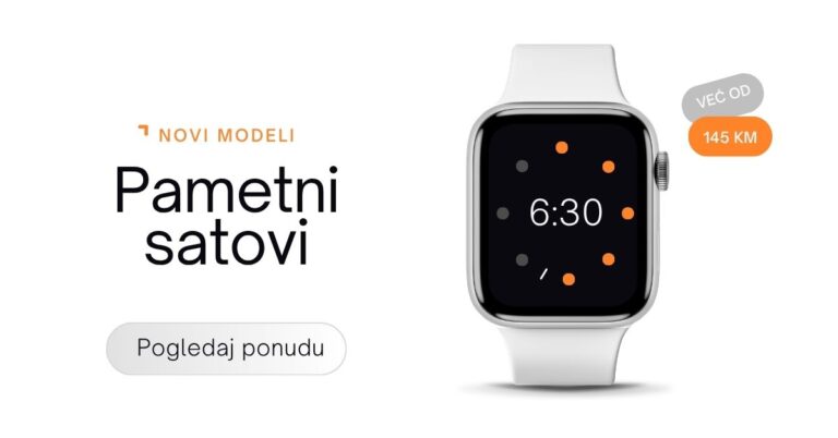 Pametni satovi nove generacije sa praćenjem zdravstvenih funkcija i notifikacijama, dostupni od 145 KM – Čehajjić.