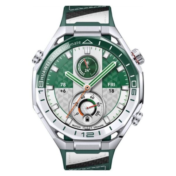 Pametni sat Huawei Watch Ultimate 2 B39 u zelenoj boji sa dvobojnim keramičkim okvirom