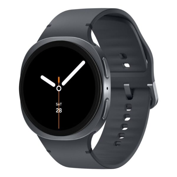 Pametni sat Samsung Watch 8 veličine 40mm sa crnom narukvicom i analognim prikazom vremena