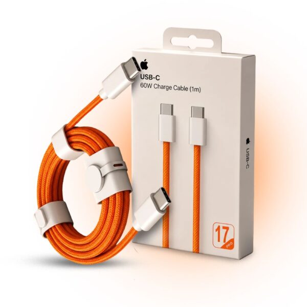Pleteni USB-C kabal 60W iPhone 17