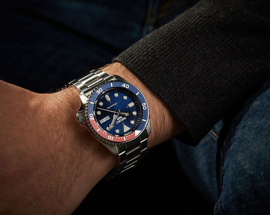 Muški Sat Seiko 5 Sports SRPD53K1 Pepsi Automatic - Image 3